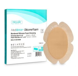 MedVance Bordered Silicone Adhesive Shoulder Foam Dressing