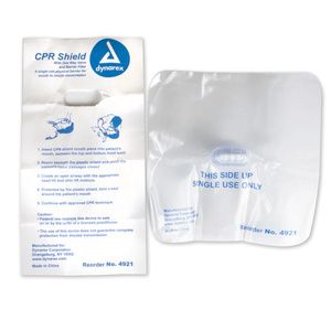 Dynarex CPR Face Sheild with One Way Valve