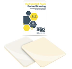 GemCore Foam Backed Hydrocolloid Dressing