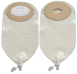 Nu-Hope Deep Convex Oval Cut-To-Fit Post-Operative Adult Urinary Pouch