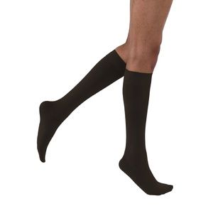 BSN Jobst Opaque SoftFit 20-30 mmHg Closed Toe Black Knee High Compression Stockings