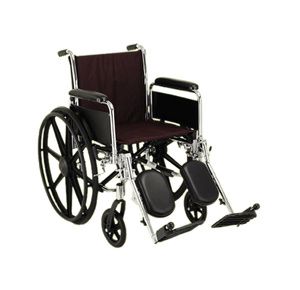Nova Medical Steel Wheelchair With Detachable Full Arms