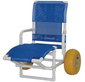 MJM International All Terrain Beach Lounger with 21 Inches Seat