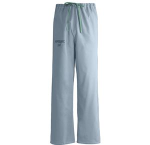 Medline Unisex Reversible Hyperbaric Drawstring Pants - Misty Green