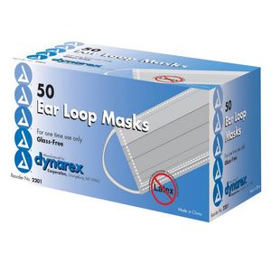 Dynarex Procedure Face Mask with Ear Loop