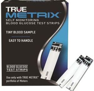 True Metrix NFRS Blood Glucose Test Strip