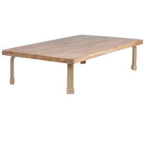 Childrens Factory Angeles Rectangle Naturalwood Table Top