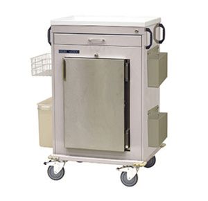 Harloff Malignant Hyperthermia Cart With Medical Grade Refrigerator