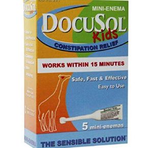 Alliance Labs DocuSol Kids Constipation Relief Mini Enemas