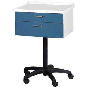 Clinton Molded Top Mobile Equipment Cabinet with Two Drawers