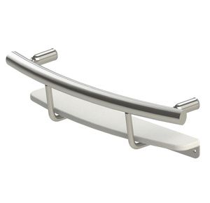 HealthCraft Invisia 2-in-1 Shampoo Shelf With Integrated Grab Bar