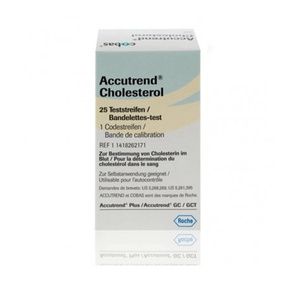 Roche Accutrend Cholesterol Test Strips