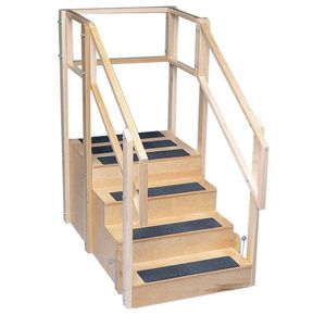 Bailey Straight Three Sided Training Stairs