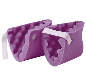 Medline Convoluted Foam Heel Protectors