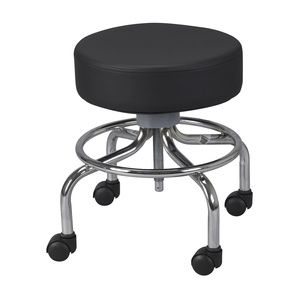 Drive Revolving Adjustable Height Stool With Round Footrest