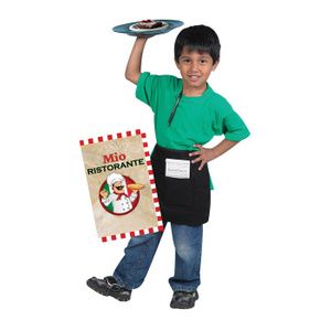 Childrens Factory Waiter And Waitress Apron
