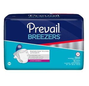 ProCare Breathable Adult Briefs / Diapers 2 Pack Trial Sample (Large  45-58)
