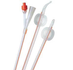 Coloplast Folysil Two-Way Silicone Pediatric Foley Catheter - Coude Tip - 3cc Balloon Capacity