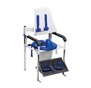 Columbia Hi-Back Positioning Commode