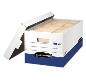 Bankers Box PRESTO Heavy-Duty Storage Boxes