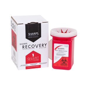 Sharps Compliance Sharps Recovery System Mailback Sharps Container