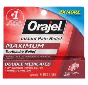Orajel Benzocaine Oral Pain Relief Gel