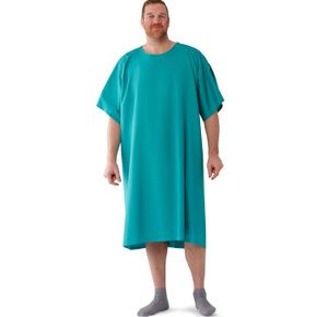 Medline IV Gown with Plastic Back Snap Closures