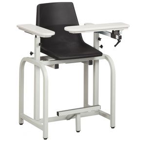 Clinton Standard Lab Series Extra-Tall Blood Drawing Chair with ClintonClean Arms