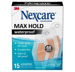 3M Nexcare Max Hold Waterproof Bandages
