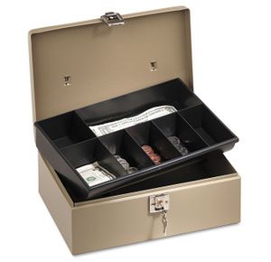 SecurIT Lock N Latch Steel Cash Box