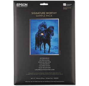 Epson Signature Worthy Paper Sample Pack