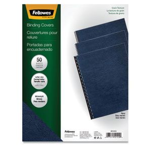 Fellowes Expressions Classic Grain Texture Presentation Covers for Binding Systems