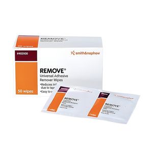Safe N Simple Alcohol Based Adhesive Remover Wipes