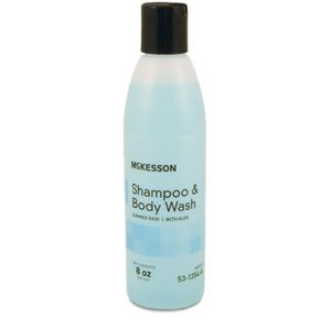 McKesson Shampoo And Body Wash Summer Rain Squeeze Bottle