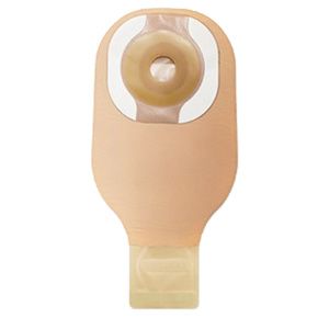 Hollister Premier One-Piece Extended Flat Pre-cut Beige Drainable Pouch With Remois Technology