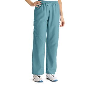 Medline PerforMAX Unisex Elastic Waist Scrub Pants - Misty Green