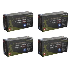 Dynarex Black Arrow Powder Free Latex Exam Gloves