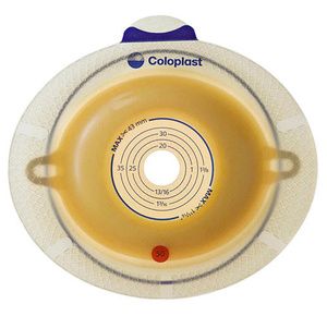 Coloplast SenSura Flex Xpro Two-Piece Convex Light Standard Pre-Cut Skin Barrier With Belt Tabs