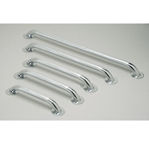 Medline Knurled Chrome Plated Grab Bar