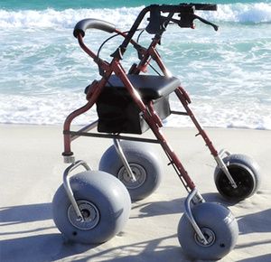 DeBug Aluminum Beach Walker