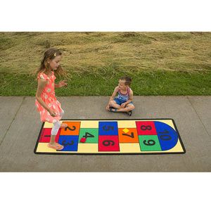 Childrens Factory Hopscotch Carpet