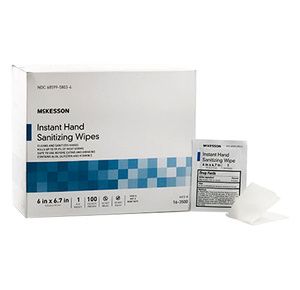Mckesson Alcohol Instant Hand Sanitizing Wipes