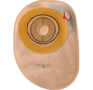 Coloplast Assura One-Piece Midi Flat Standard Pre-Cut Transparent Closed Pouch With Filter