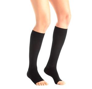 BSN Jobst Opaque Maternity Open Toe Knee High 15-20 mmHg Moderate Compression Socks