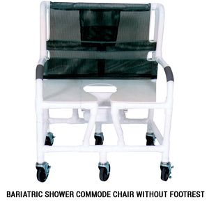 MJM International Bariatric Shower Commode Chair