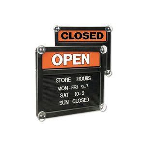 Headline Sign Double-Sided Open/Closed Sign