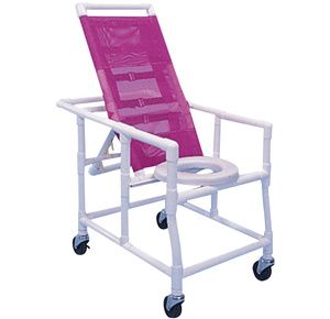 Healthline Reclining Shower Commode Chair