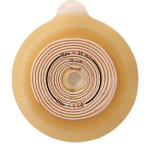 Coloplast Assura Standard Wear Flat Cut-To-Fit Opaque Pediatric Skin Barrier For Two-Piece System