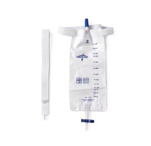 Medline Elastic Leg Bag Strap with Hook-and-Loop Fastener