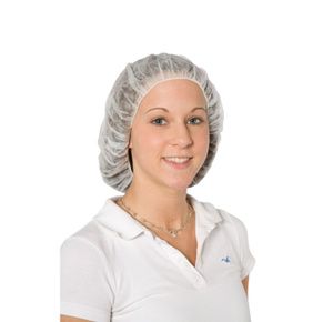 Safety Zone Polypropylene Bouffant Caps